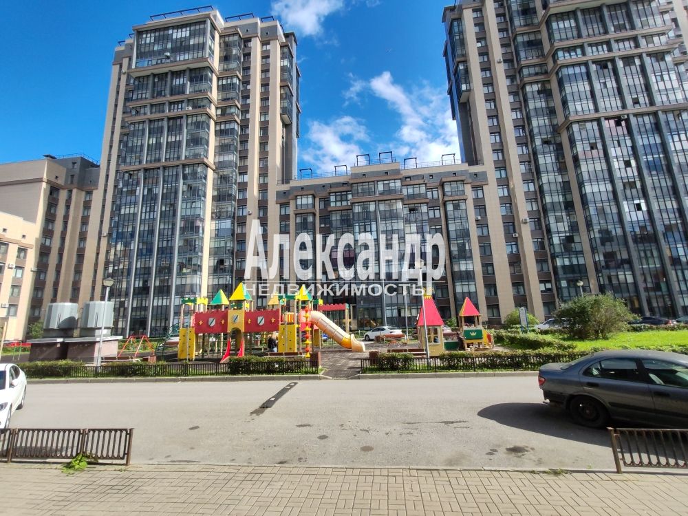 1-комнатная квартира (50м2) в аренду по адресу Санкт-Петербург, улица Адмирала Трибуца, 7— фото 34 из 37