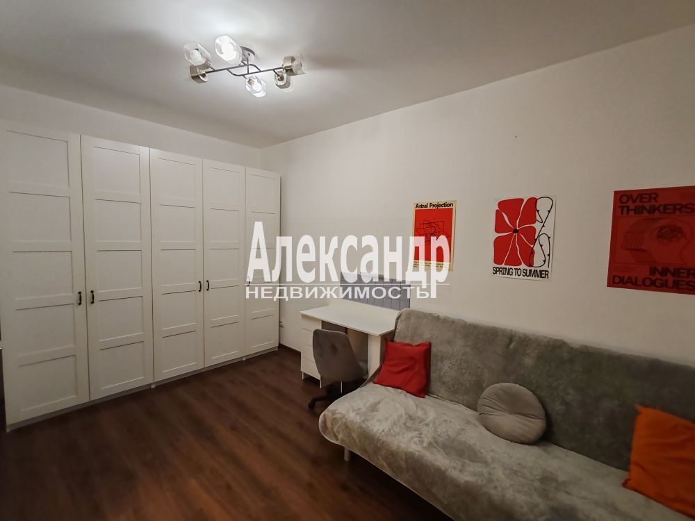 1-комнатная квартира (33м2) в аренду по адресу Санкт-Петербург, Уральская улица, 21— фото 12 из 27