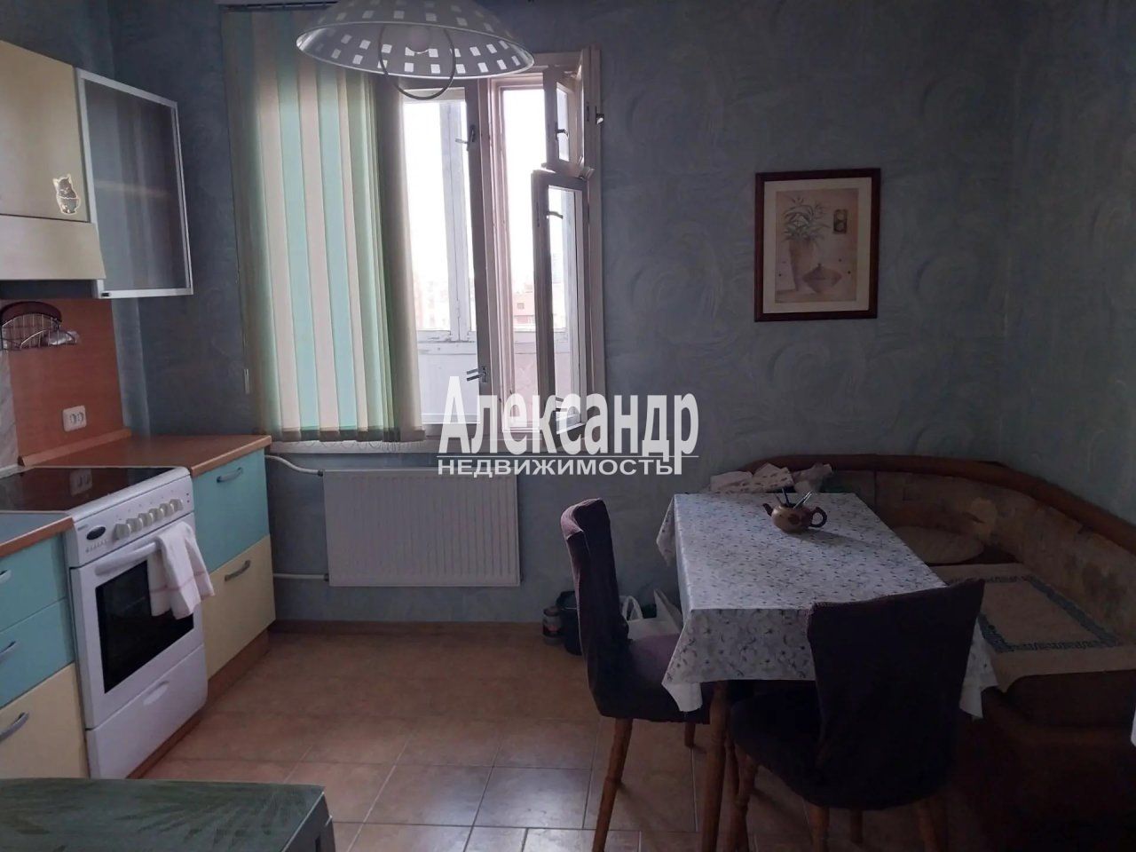 1-комнатная квартира (40м2) в аренду по адресу Санкт-Петербург, Ленинский проспект, 92к3— фото 2 из 14