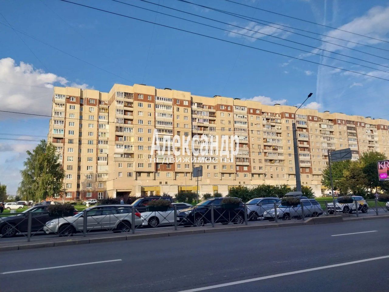 1-комнатная квартира (40м2) в аренду по адресу Санкт-Петербург, Ленинский проспект, 92к3— фото 13 из 14