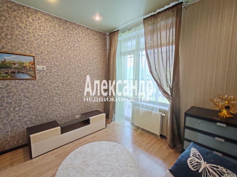 1-комнатная квартира (50м2) в аренду по адресу Санкт-Петербург, улица Адмирала Трибуца, 7— фото 12 из 41