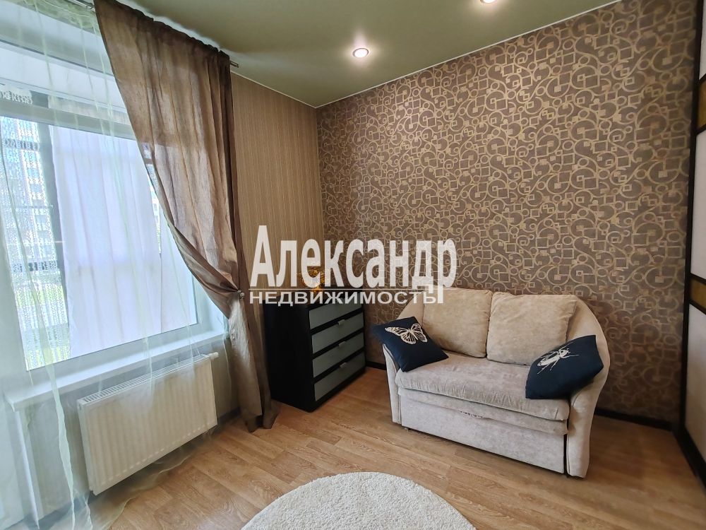 1-комнатная квартира (50м2) в аренду по адресу Санкт-Петербург, улица Адмирала Трибуца, 7— фото 11 из 41