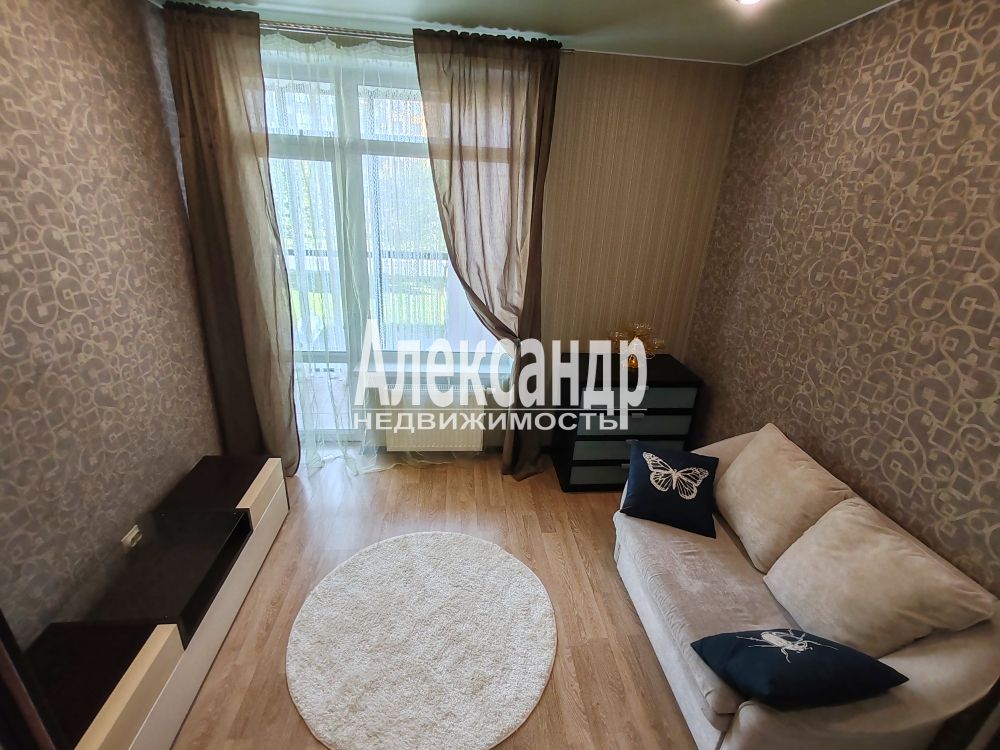 1-комнатная квартира (50м2) в аренду по адресу Санкт-Петербург, улица Адмирала Трибуца, 7— фото 13 из 41