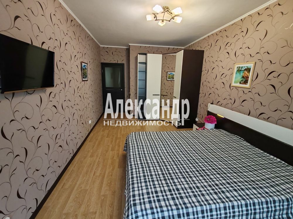 1-комнатная квартира (50м2) в аренду по адресу Санкт-Петербург, улица Адмирала Трибуца, 7— фото 18 из 41