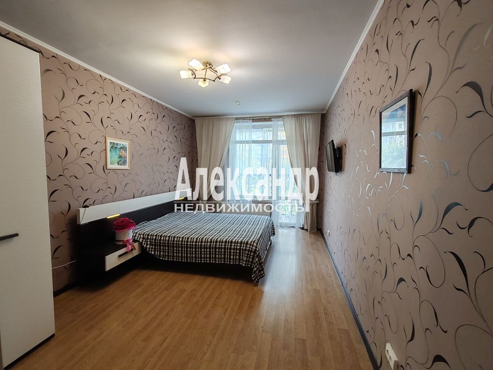 1-комнатная квартира (50м2) в аренду по адресу Санкт-Петербург, улица Адмирала Трибуца, 7— фото 21 из 41