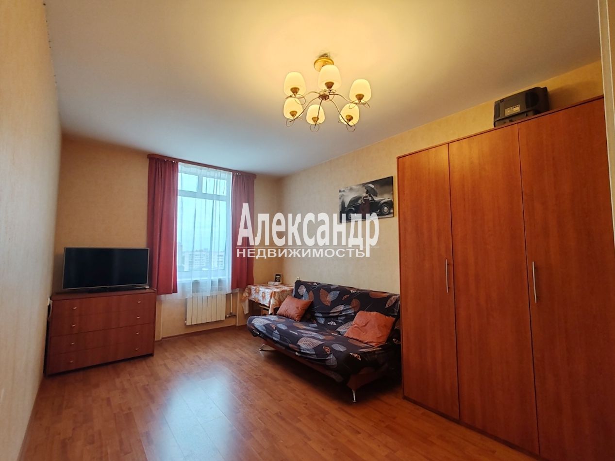 1-комнатная квартира (40м2) в аренду по адресу Санкт-Петербург, Гаврская улица, 15— фото 13 из 26