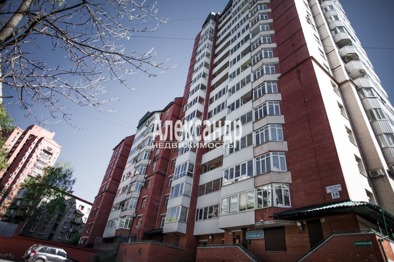 1-комнатная квартира (40м2) в аренду по адресу Санкт-Петербург, Гаврская улица, 15— фото 24 из 26