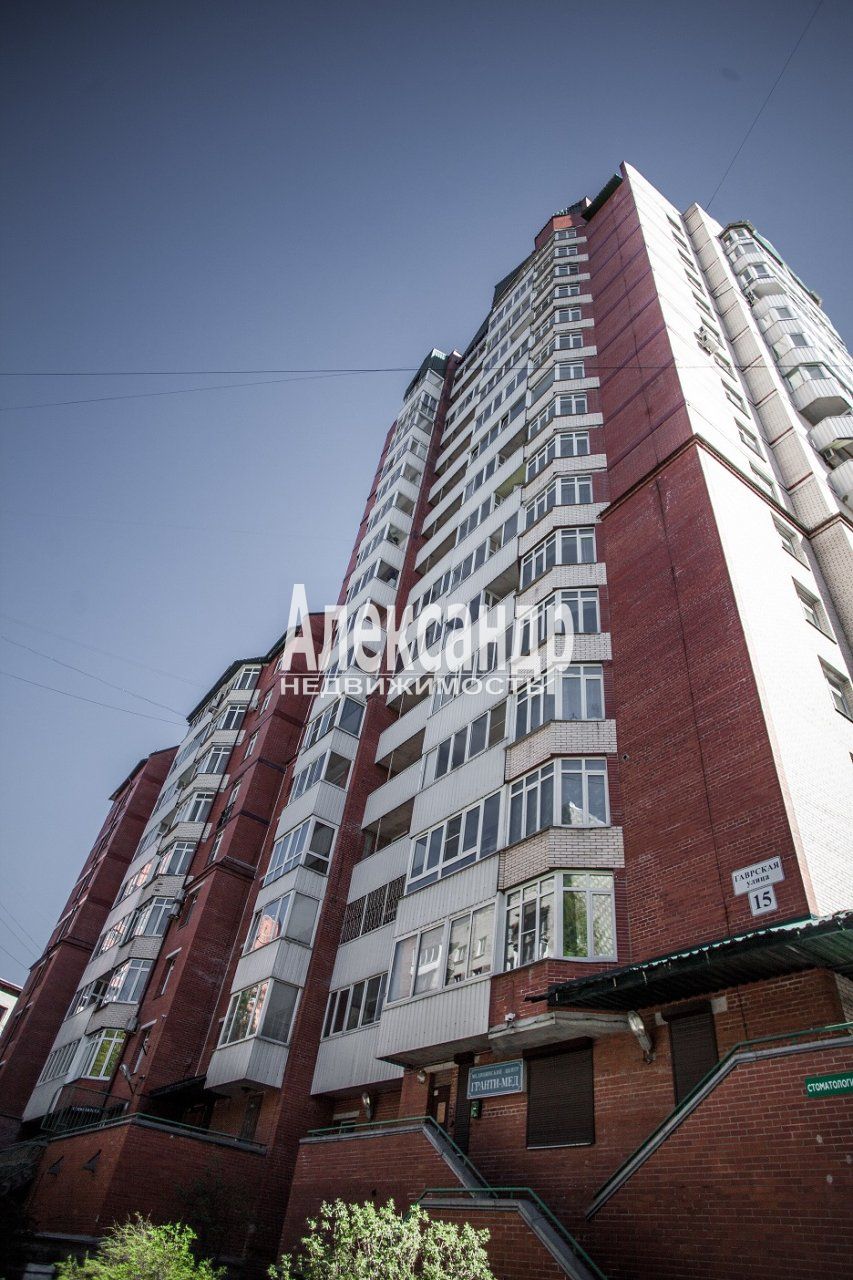 1-комнатная квартира (40м2) в аренду по адресу Санкт-Петербург, Гаврская улица, 15— фото 25 из 26