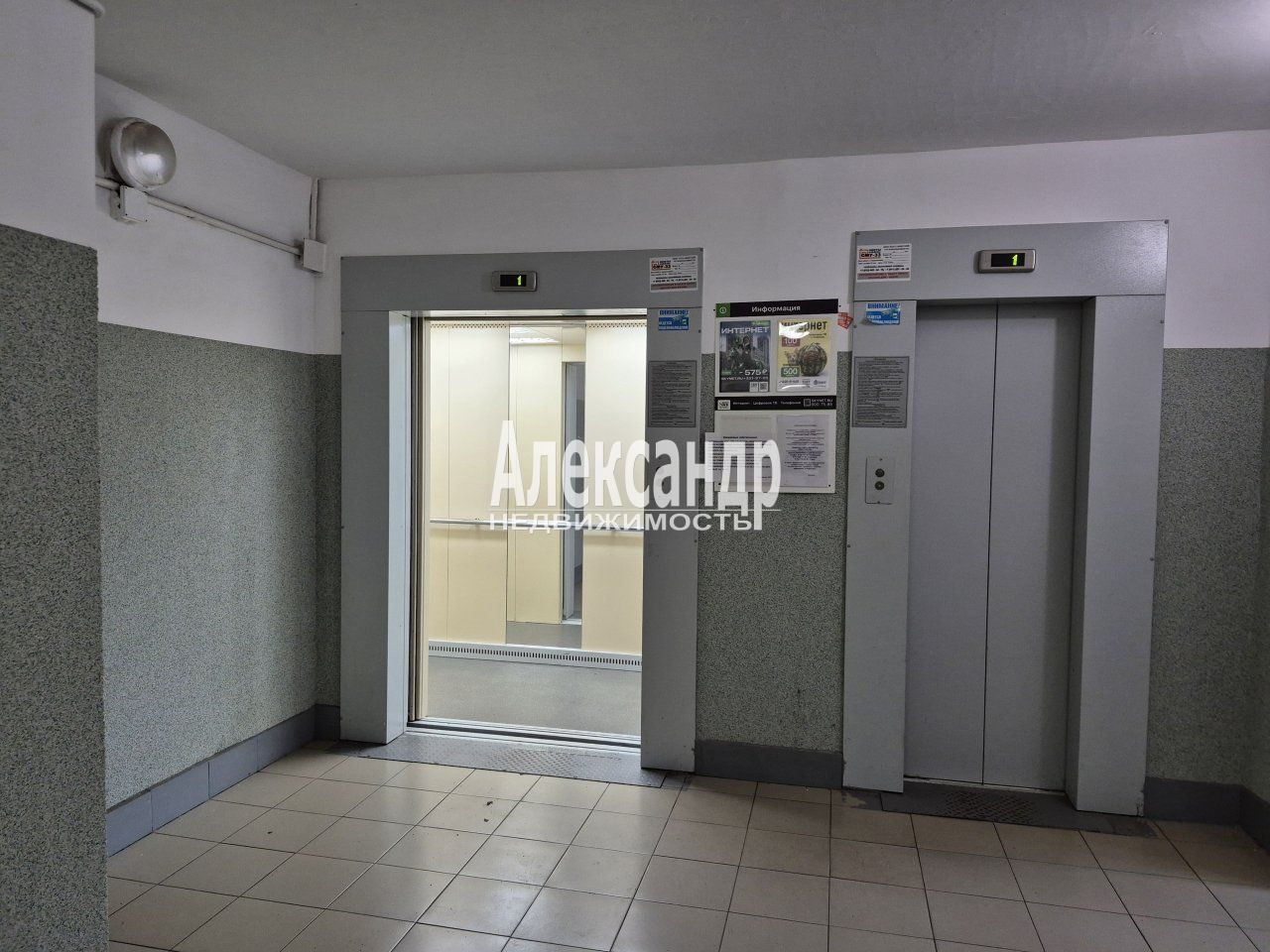 1-комнатная квартира (38м2) на продажу по адресу Санкт-Петербург, проспект Большевиков, 3— фото 26 из 28