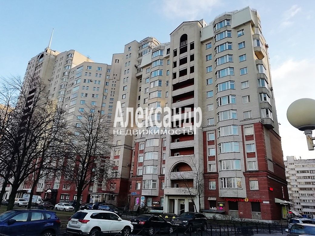 1-комнатная квартира (48м2) на продажу по адресу Санкт-Петербург, Коломяжский проспект, 20, подъезд 6— фото 16 из 17