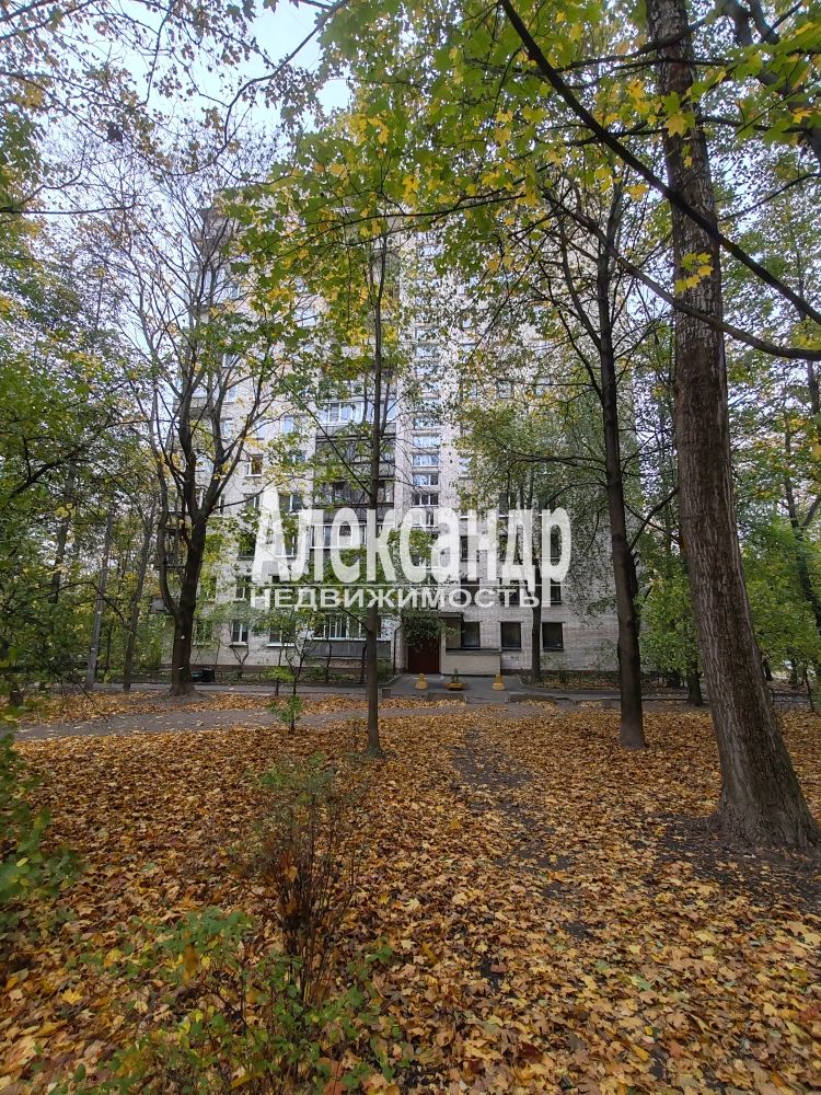 1-комнатная квартира (36м2) в аренду по адресу Санкт-Петербург, 2-й Муринский проспект, 11— фото 18 из 21