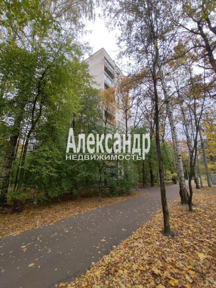 1-комнатная квартира (36м2) в аренду по адресу Санкт-Петербург, 2-й Муринский проспект, 11— фото 19 из 21