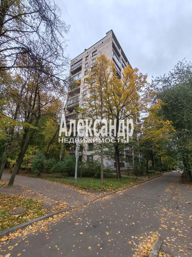 1-комнатная квартира (36м2) в аренду по адресу Санкт-Петербург, 2-й Муринский проспект, 11— фото 20 из 21