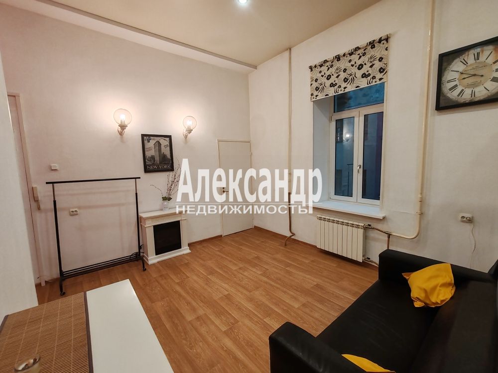 1-комнатная квартира (41м2) в аренду по адресу Санкт-Петербург, Социалистическая улица, 4— фото 8 из 30