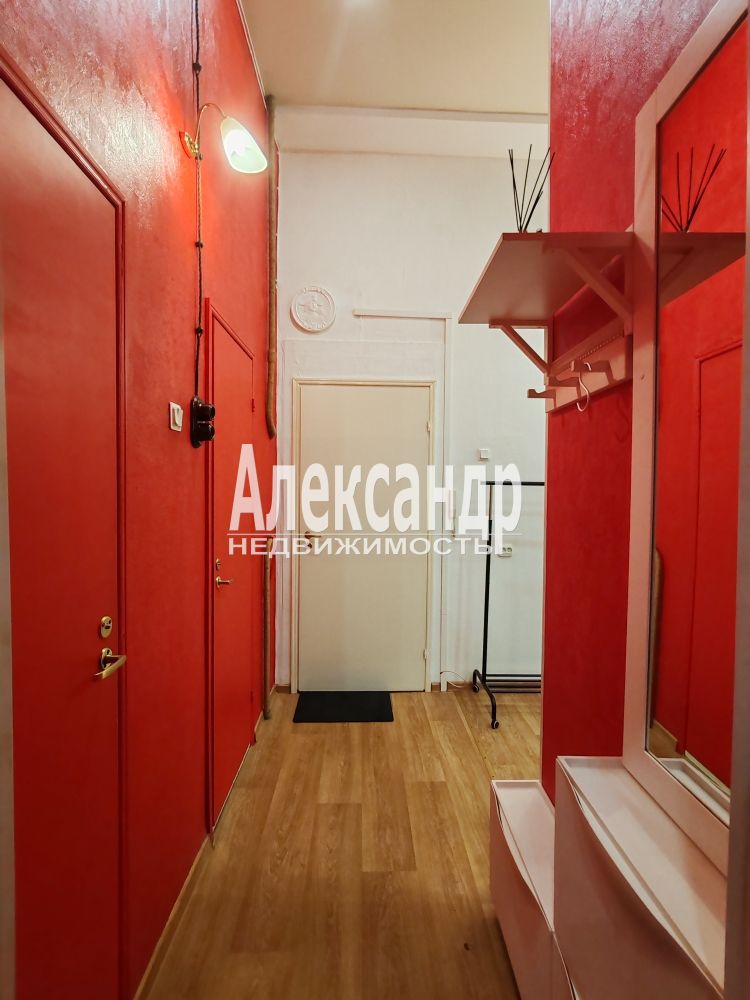 1-комнатная квартира (41м2) в аренду по адресу Санкт-Петербург, Социалистическая улица, 4— фото 19 из 30