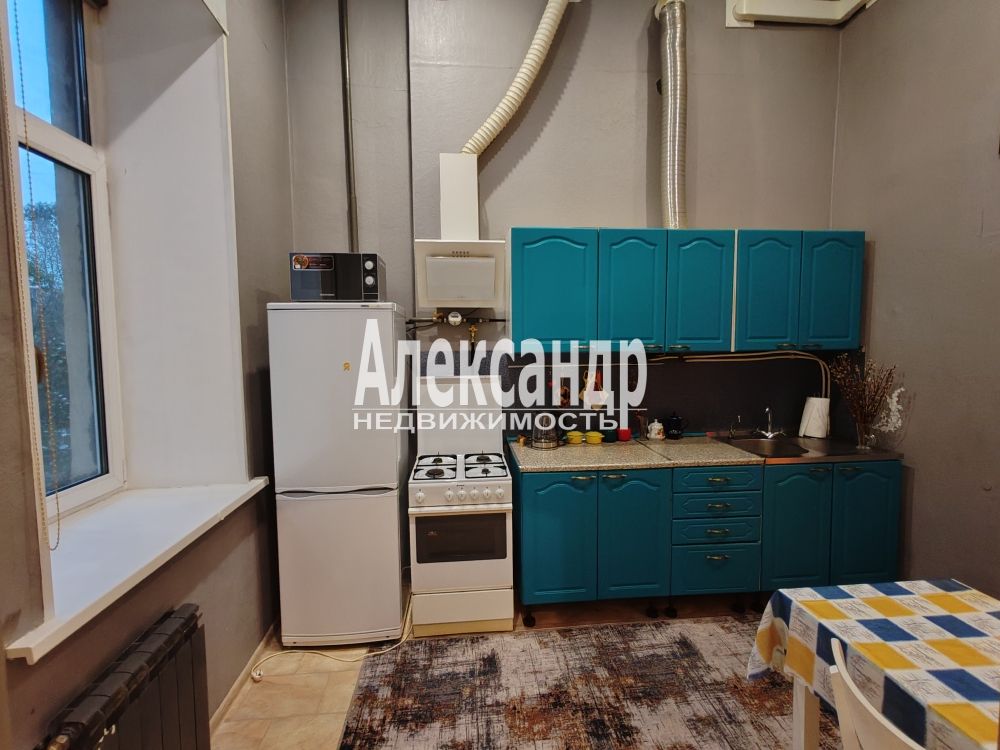 1-комнатная квартира (41м2) в аренду по адресу Санкт-Петербург, Социалистическая улица, 4— фото 15 из 30