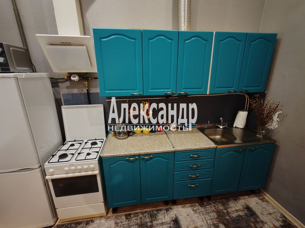 1-комнатная квартира (41м2) в аренду по адресу Санкт-Петербург, Социалистическая улица, 4— фото 16 из 30