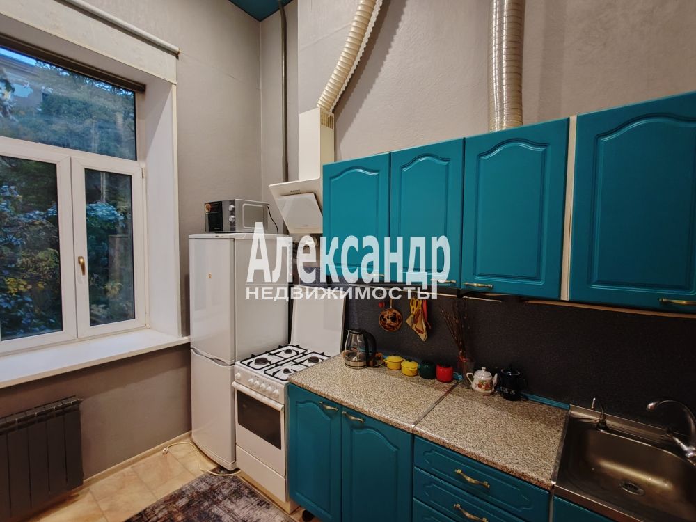 1-комнатная квартира (41м2) в аренду по адресу Санкт-Петербург, Социалистическая улица, 4— фото 13 из 30