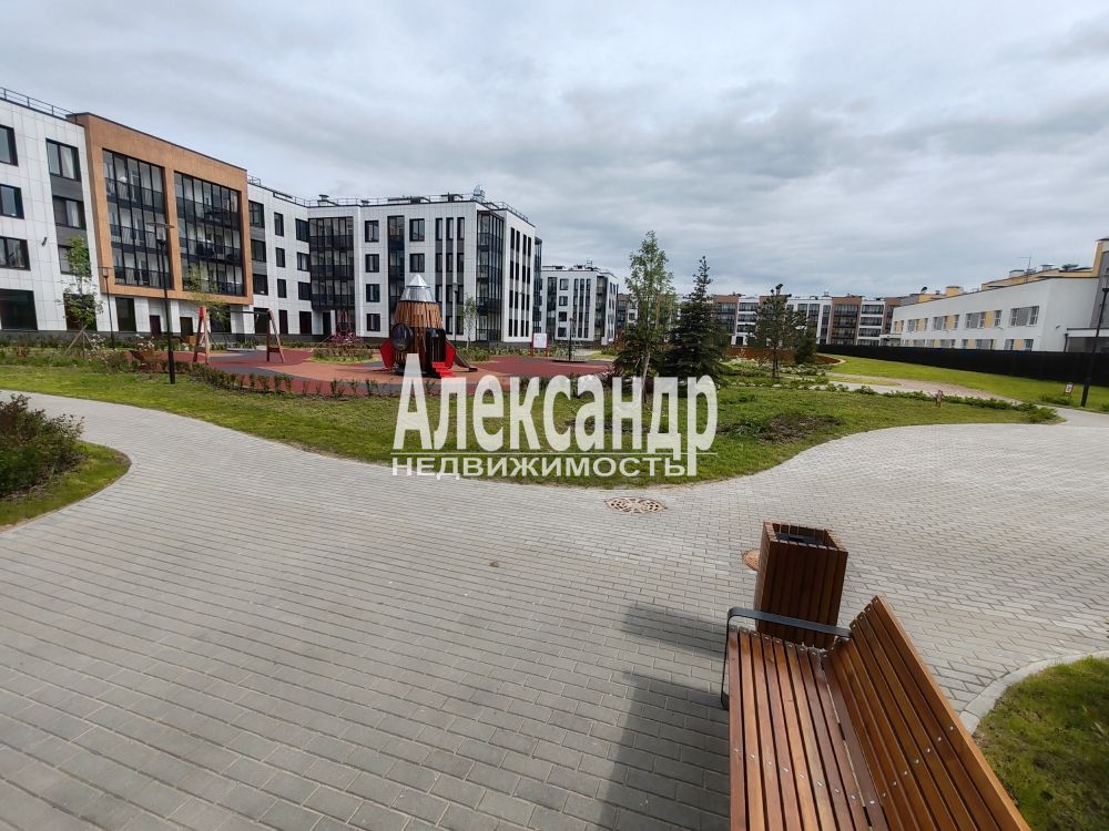 1-комнатная квартира (33м2) в аренду по адресу Санкт-Петербург, Пушкинский район, посёлок Шушары, территория Детскосельский, Колпинское шоссе, 123— фото 12 из 13