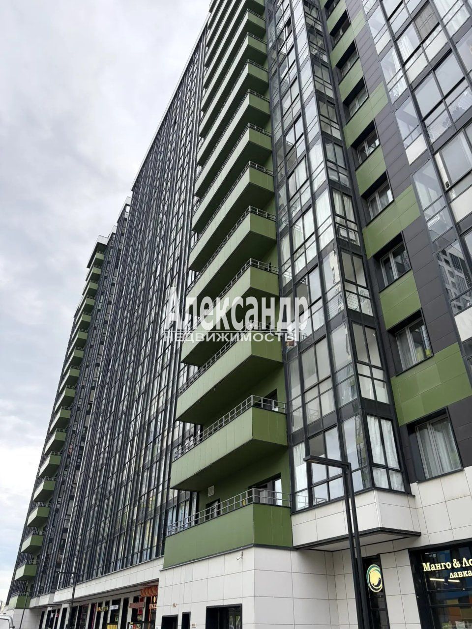 1-комнатная квартира (23м2) на продажу по адресу Санкт-Петербург, Среднерогатская улица, 16к4, подъезд 2— фото 1 из 29