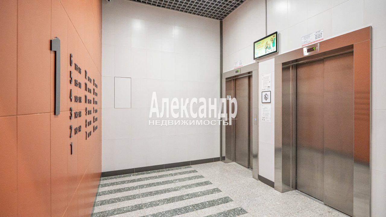1-комнатная квартира (36м2) на продажу по адресу Санкт-Петербург, Измайловский бульвар, 9— фото 13 из 45