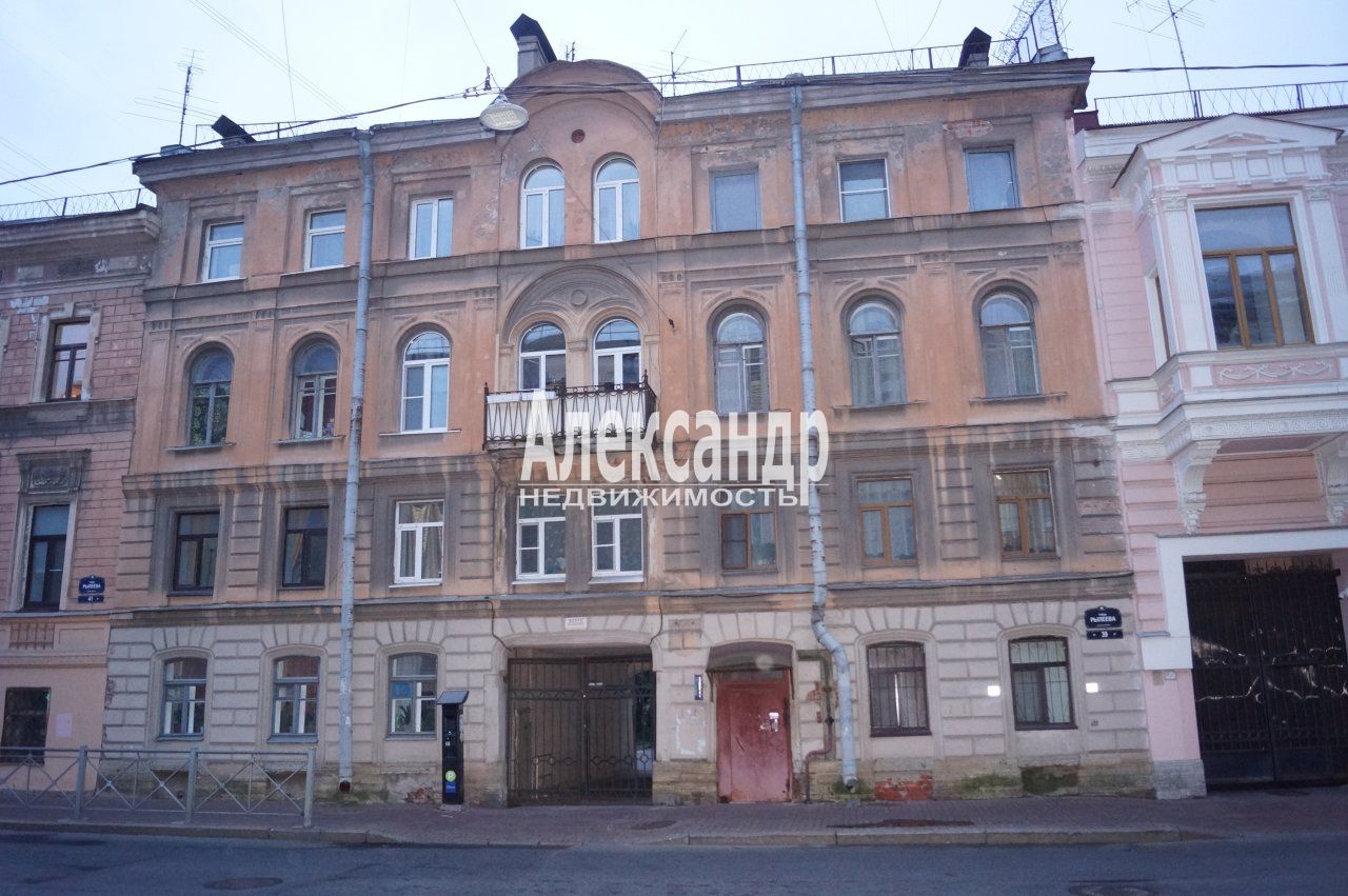 2-комнатная квартира (56м2) на продажу по адресу Санкт-Петербург, улица Рылеева, 39— фото 2 из 48