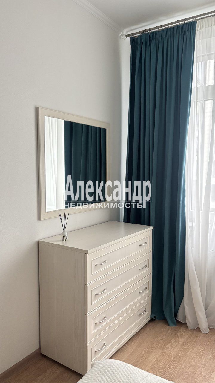 1-комнатная квартира (34м2) на продажу по адресу Санкт-Петербург, улица Адмирала Черокова, 22— фото 1 из 43