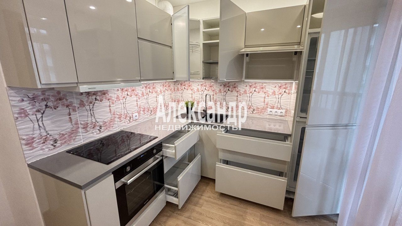 1-комнатная квартира (34м2) на продажу по адресу Санкт-Петербург, улица Адмирала Черокова, 22— фото 17 из 43