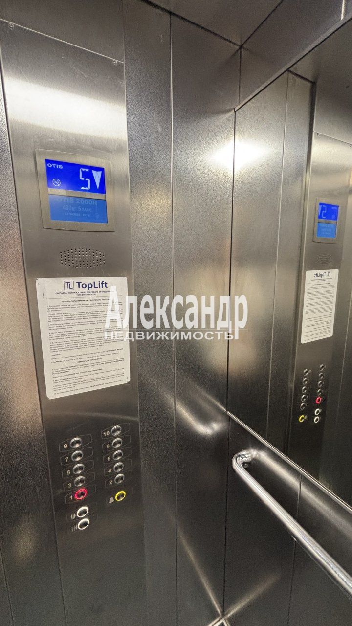 1-комнатная квартира (34м2) на продажу по адресу Санкт-Петербург, улица Адмирала Черокова, 22— фото 37 из 43