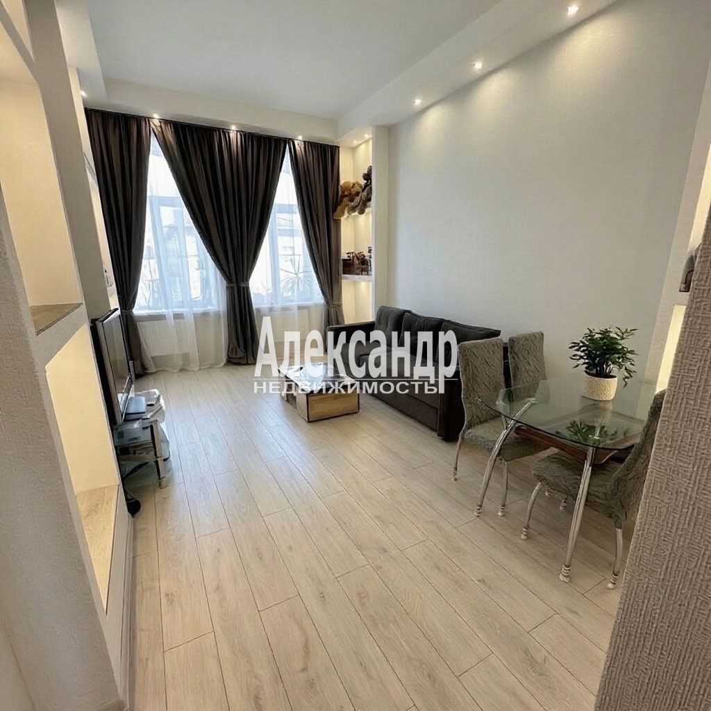 3-комнатная квартира (75м2) на продажу по адресу Ленинградская область, Выборг, проспект Ленина, 7— фото 4 из 18