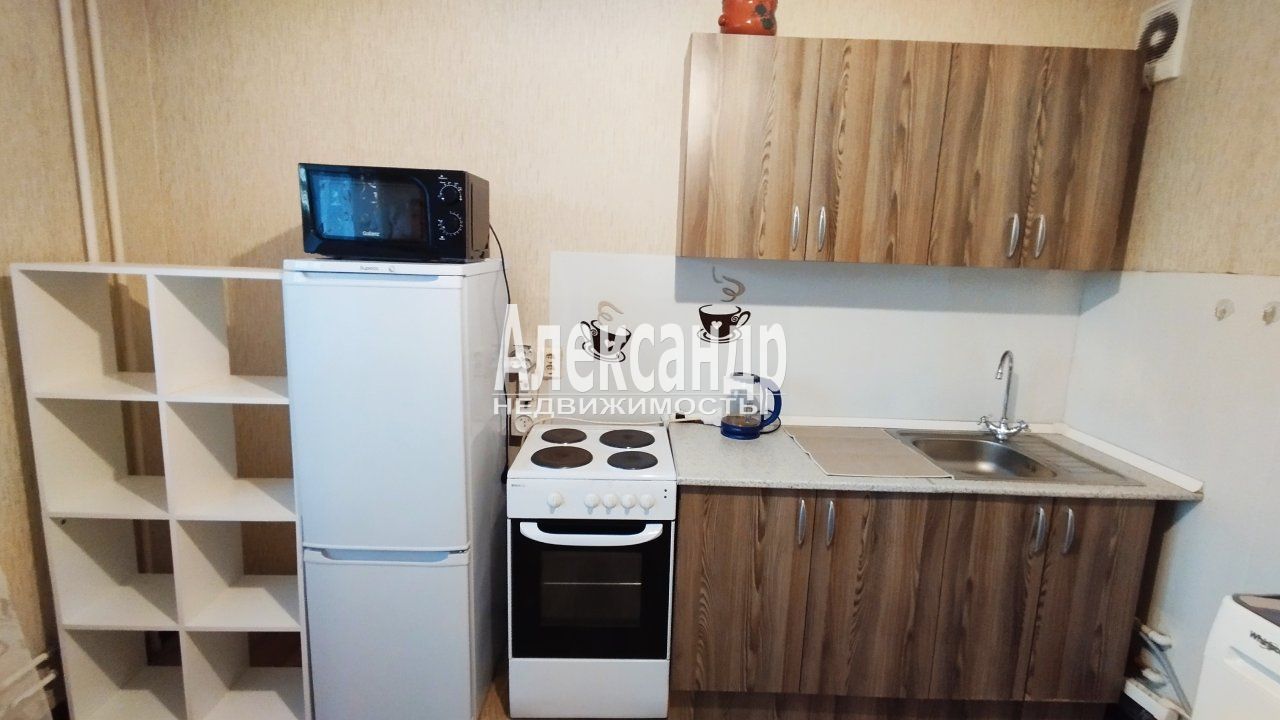 1-комнатная квартира (38м2) в аренду по адресу Санкт-Петербург, улица Карпинского, 33к1— фото 2 из 28