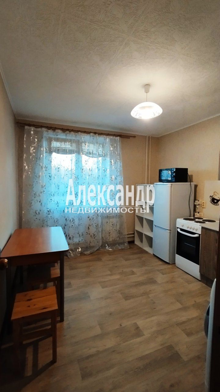 1-комнатная квартира (38м2) в аренду по адресу Санкт-Петербург, улица Карпинского, 33к1— фото 4 из 28