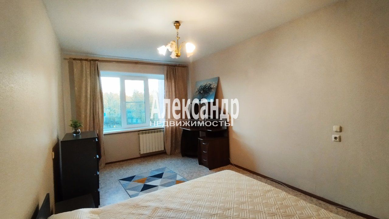 1-комнатная квартира (38м2) в аренду по адресу Санкт-Петербург, улица Карпинского, 33к1— фото 7 из 28