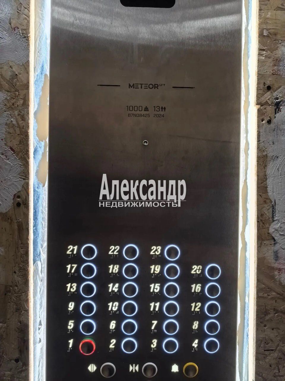 1-комнатная квартира (35м2) в аренду по адресу Санкт-Петербург, улица Морской Пехоты, 22к3— фото 4 из 22