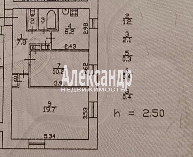 2-комнатная квартира