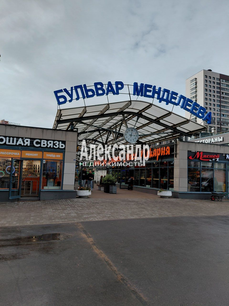 1-комнатная квартира (44м2) на продажу по адресу к1Ленинградская область, Всеволожский район, Мурино, проспект Авиаторов Балтики, 3— фото 19 из 21
