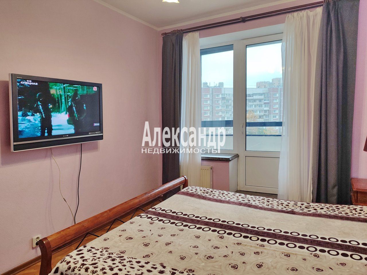 2-комнатная квартира (61м2) в аренду по адресу Санкт-Петербург, улица Кораблестроителей, 32к1— фото 6 из 27