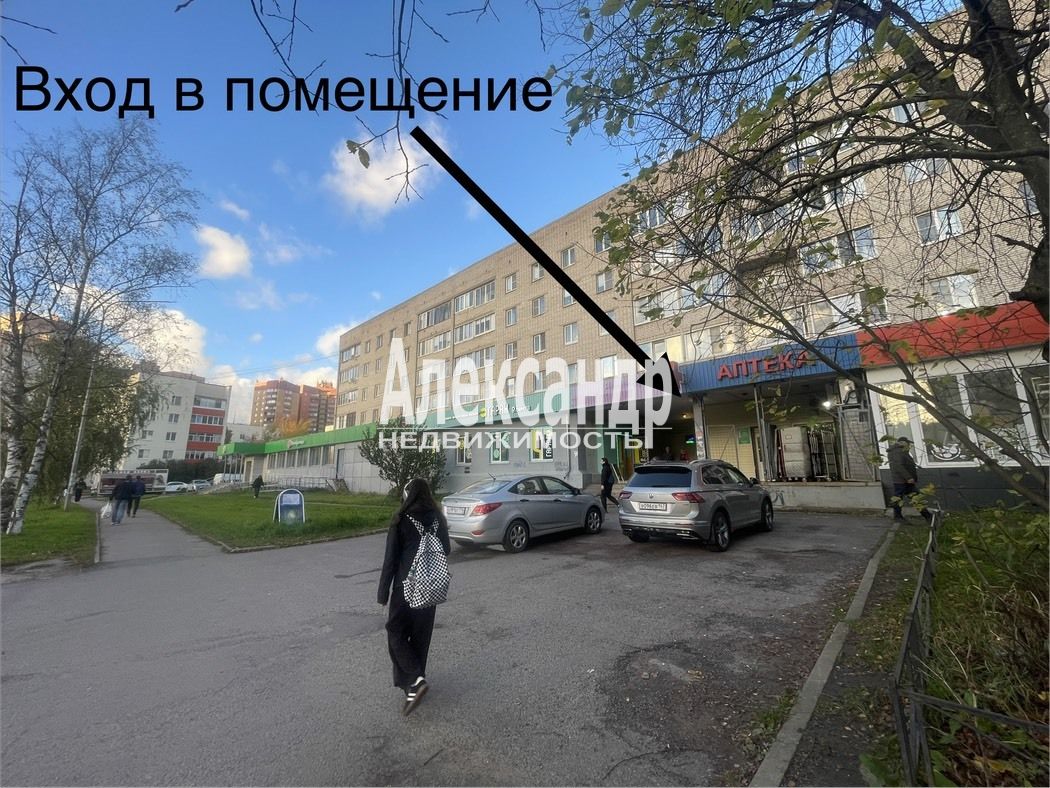 Торговое помещение площадью 107 м2