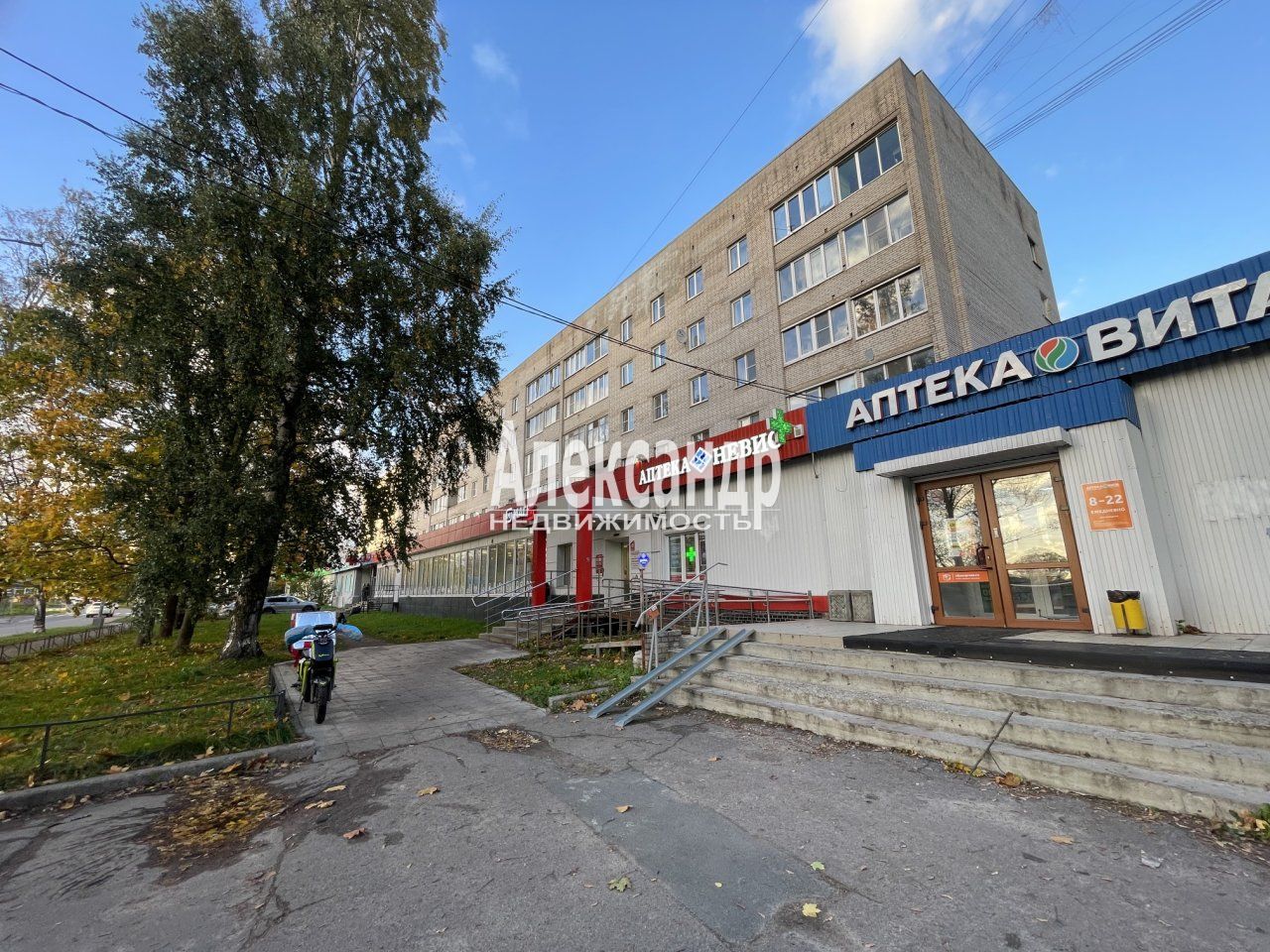 Торговое помещение площадью 107 м2