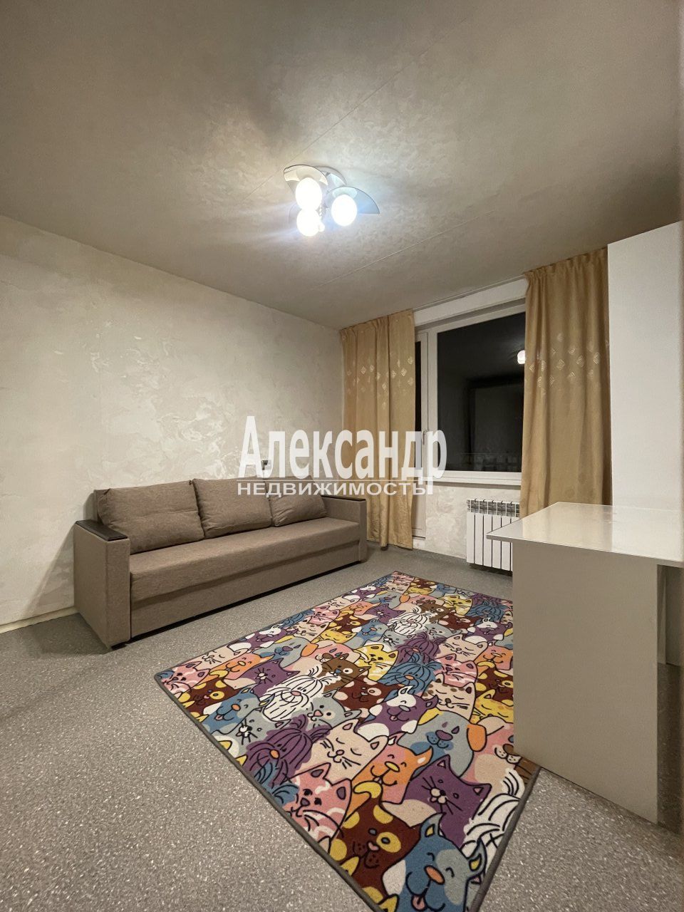 2-комнатная квартира (44м2) в аренду по адресу Санкт-Петербург, улица Ольги Форш, 11к1— фото 6 из 16