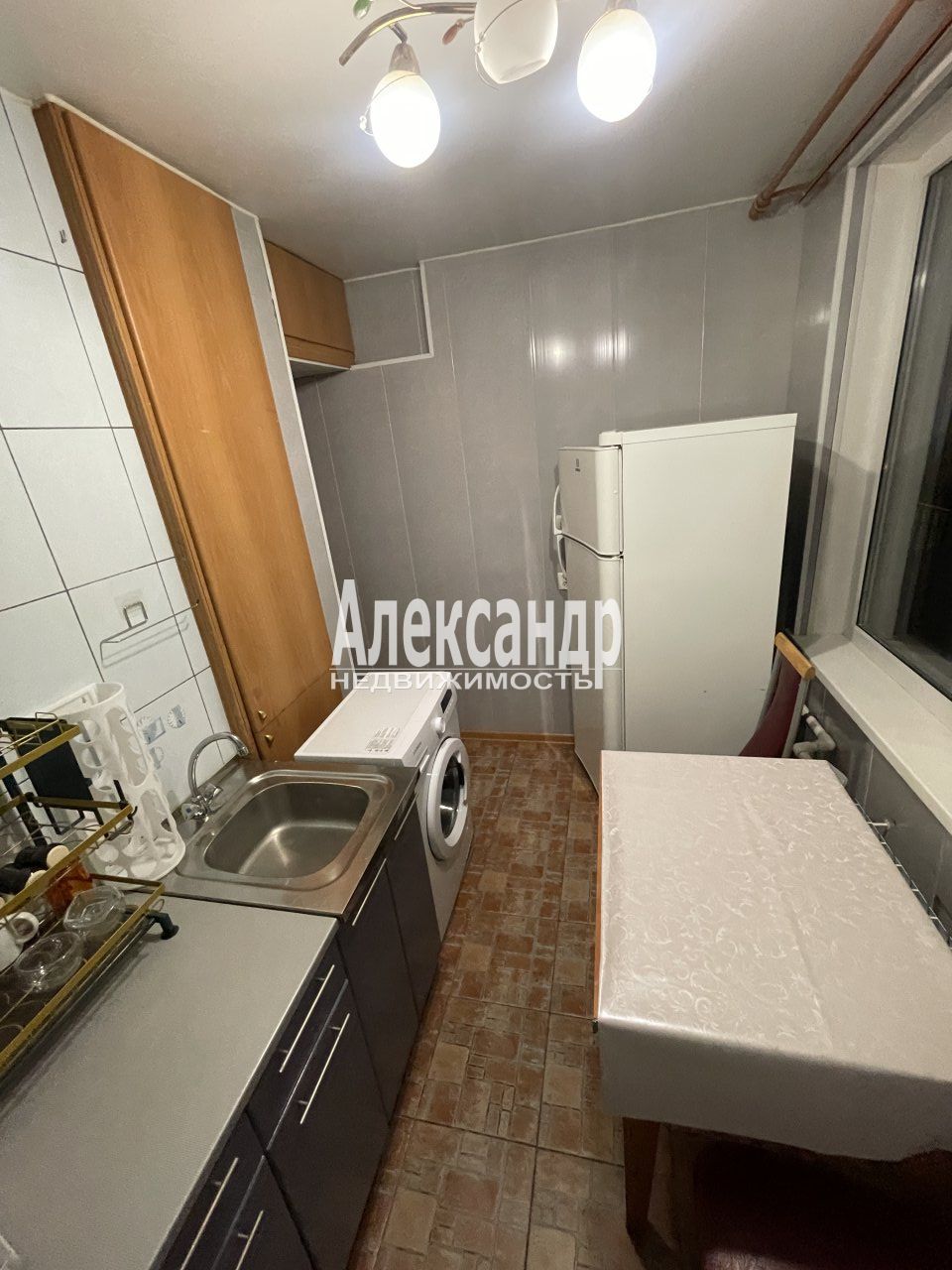 2-комнатная квартира (44м2) в аренду по адресу Санкт-Петербург, улица Ольги Форш, 11к1— фото 9 из 16