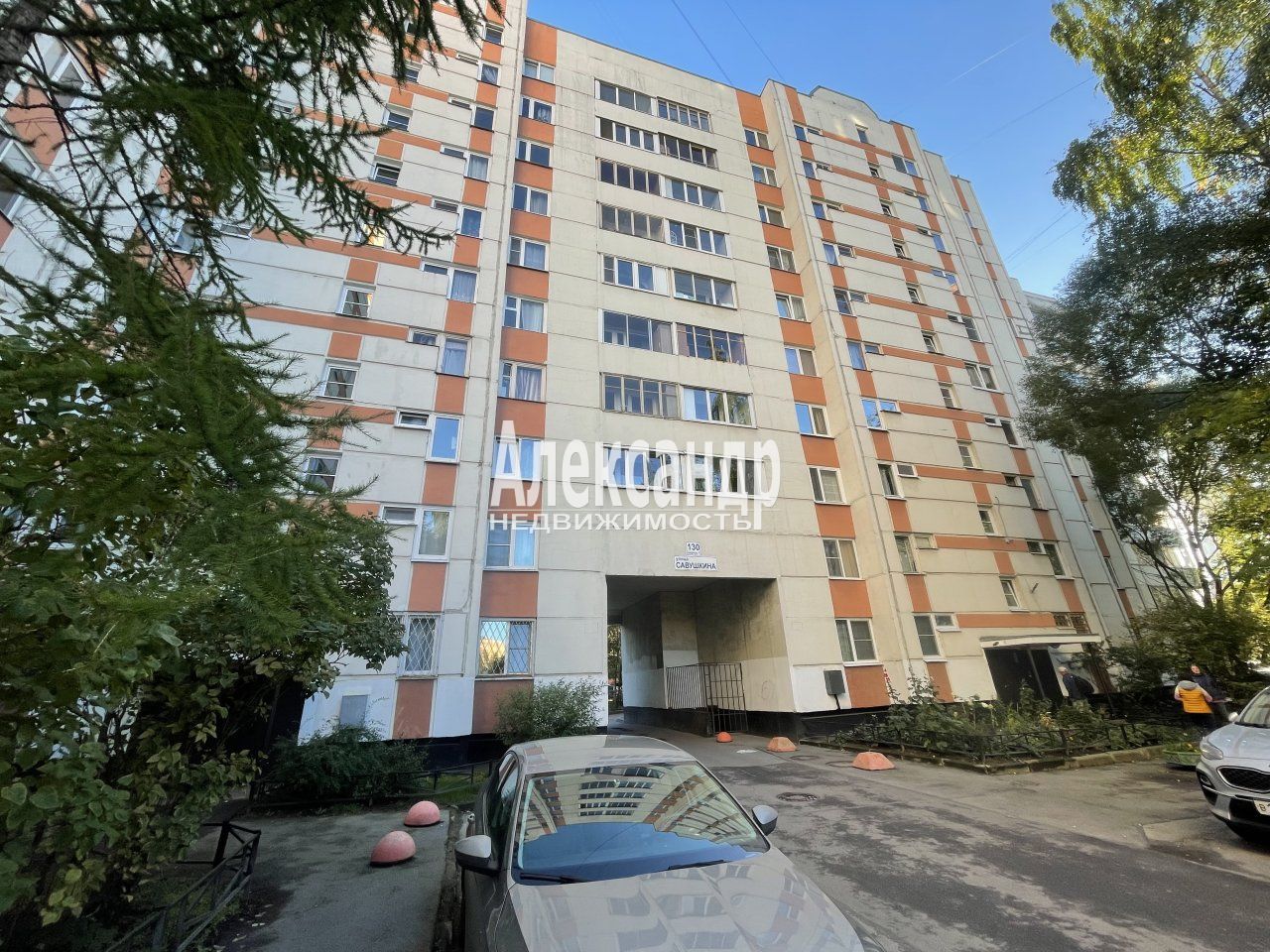 1-комнатная квартира (37м2) на продажу по адресу Санкт-Петербург, улица Савушкина, 130к1— фото 2 из 14