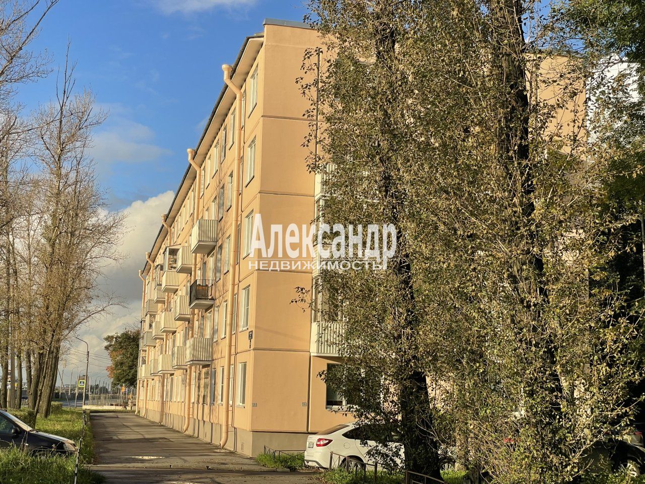 2-комнатная квартира (43м2) на продажу по адресу Санкт-Петербург, Кубинская улица, 20— фото 3 из 10