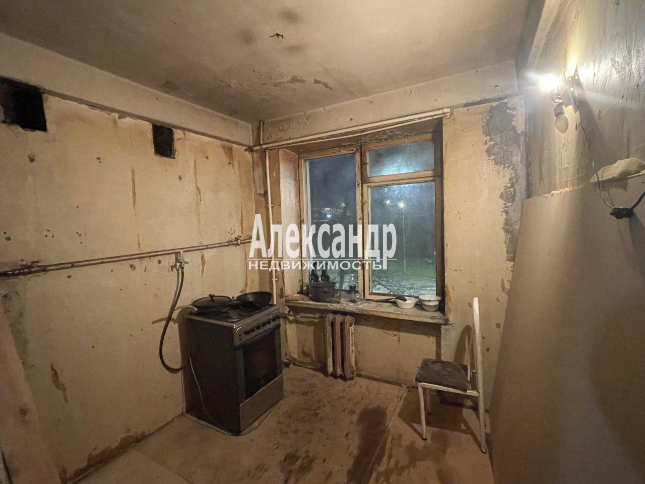 2-комнатная квартира (43м2) на продажу по адресу Санкт-Петербург, Кубинская улица, 20— фото 7 из 10
