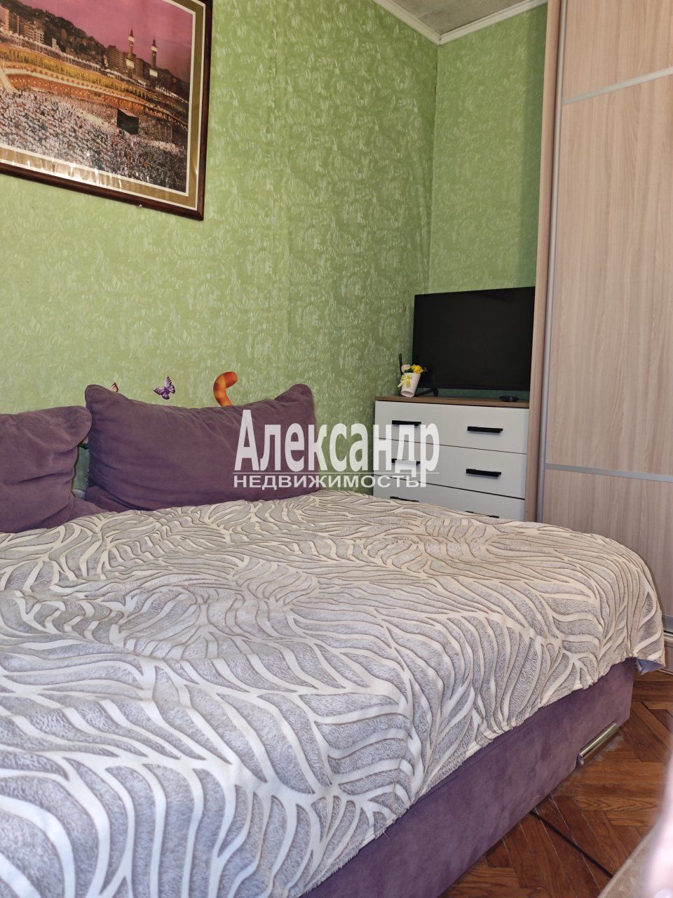 2-комнатная квартира (43м2) на продажу по адресу Санкт-Петербург, проспект Тореза, 78— фото 12 из 19