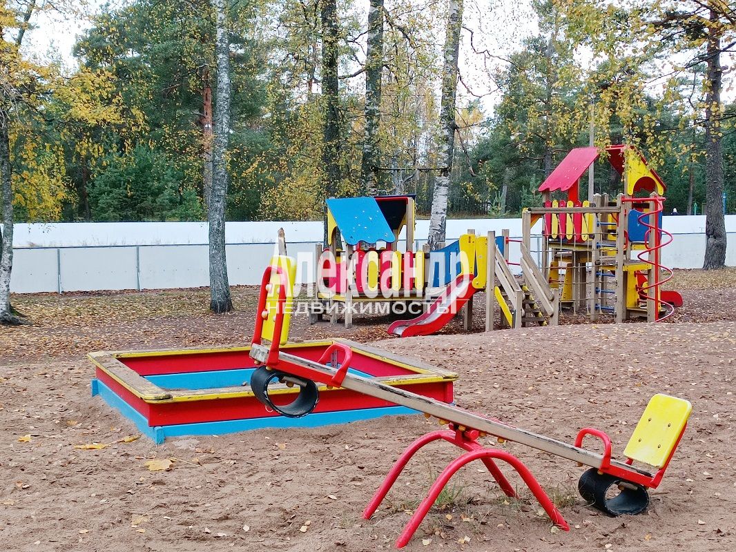 2-комнатная квартира (46м2) на продажу по адресу Ленинградская область, Выборгский район, Приморское городское поселение, посёлок Глебычево, улица Мира, 1— фото 15 из 16