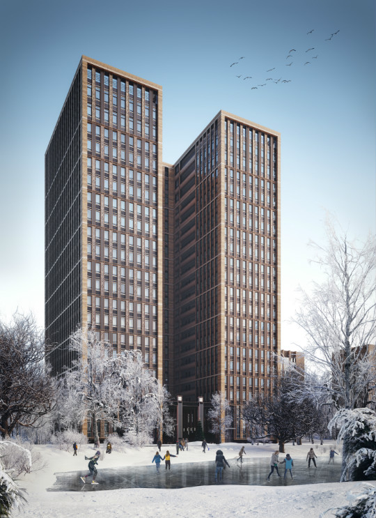 ЖК Институтский, 16 — фото 1 из 2
