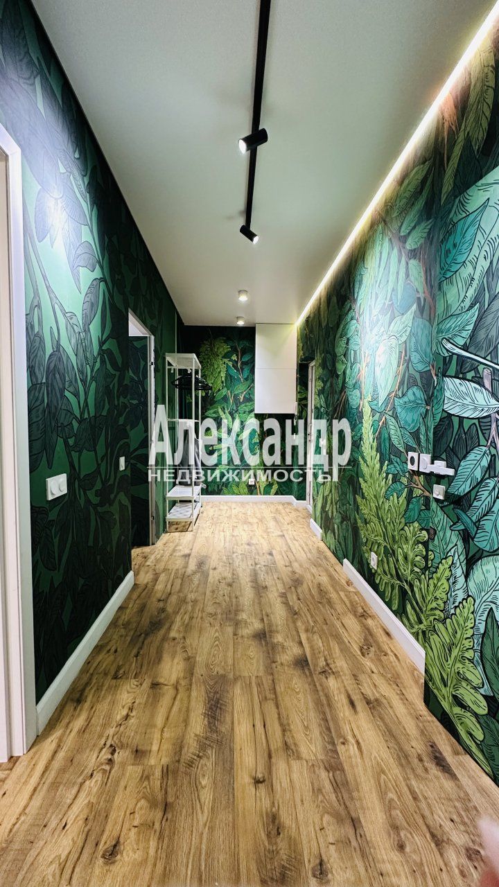 2-комнатная квартира (59м2) на продажу по адресу Санкт-Петербург, Среднерогатская улица, 9— фото 4 из 31