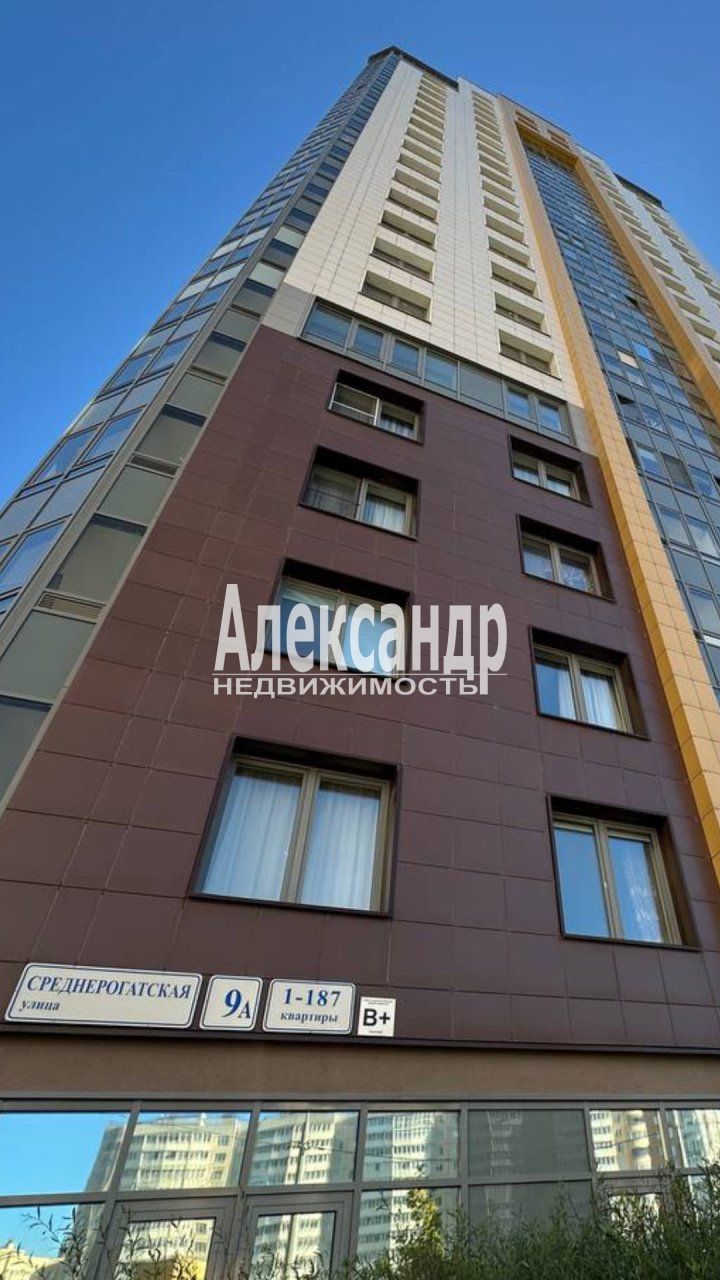 2-комнатная квартира (59м2) на продажу по адресу Санкт-Петербург, Среднерогатская улица, 9— фото 1 из 31